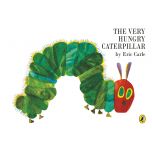 Cover of The Very Hungry Caterpillar by Eric Carle. Featuring the illustration of The Very Hungry Caterpillar